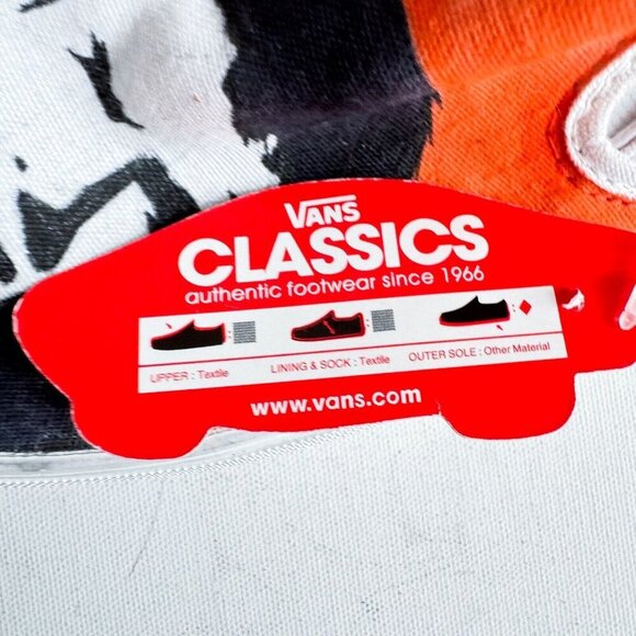 Vans Top Gun Tom Cruise Print Slip on Sneakers 8.5 - Picture 10 of 10